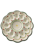 Ceramiczny talerz na jajka